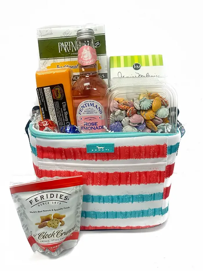 Small Snack Cooler Gift Basket