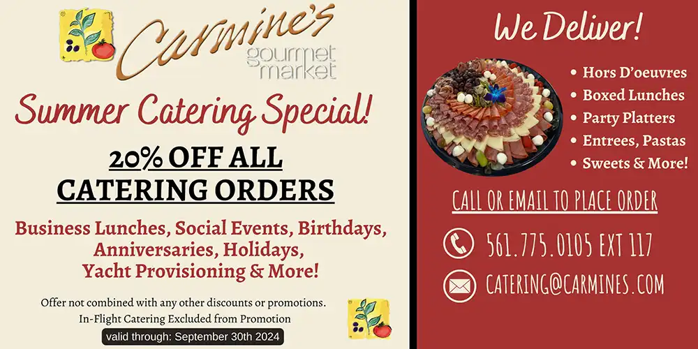Carmine's Summer Catering Special