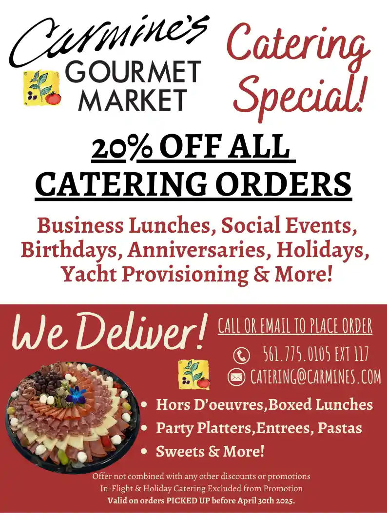 Carmine's Catering Special